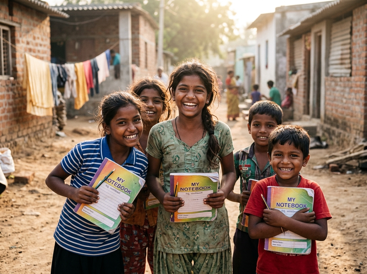 Children smiling - Happy Life Charitable Trust